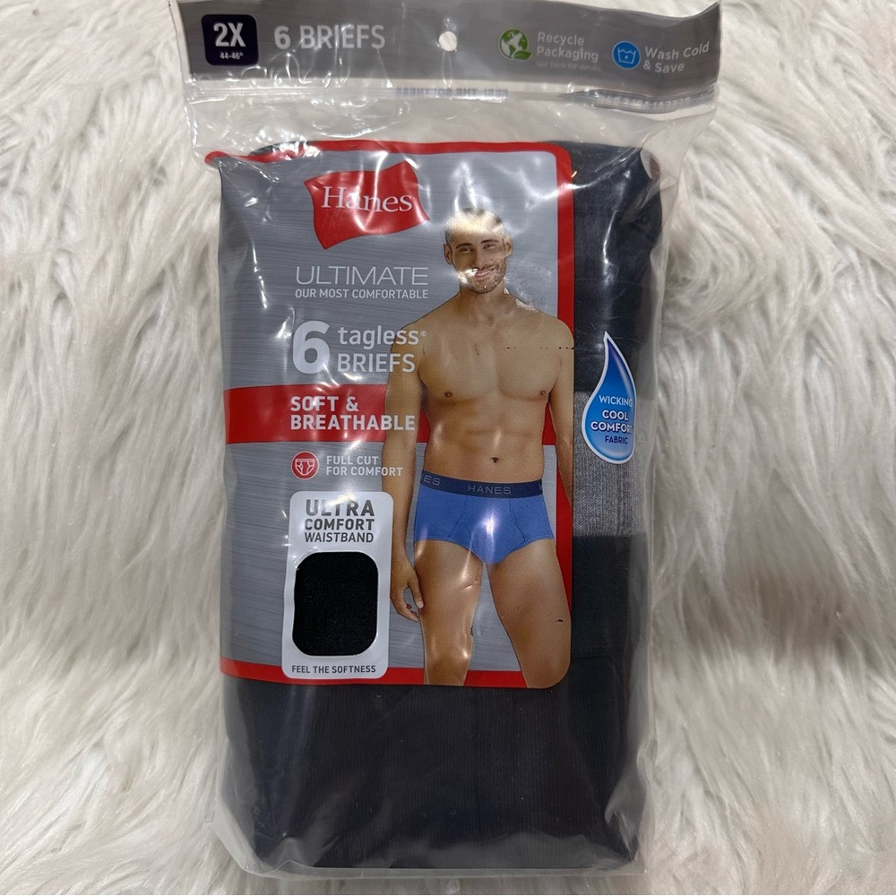 Men’s 2x Hanes Briefs